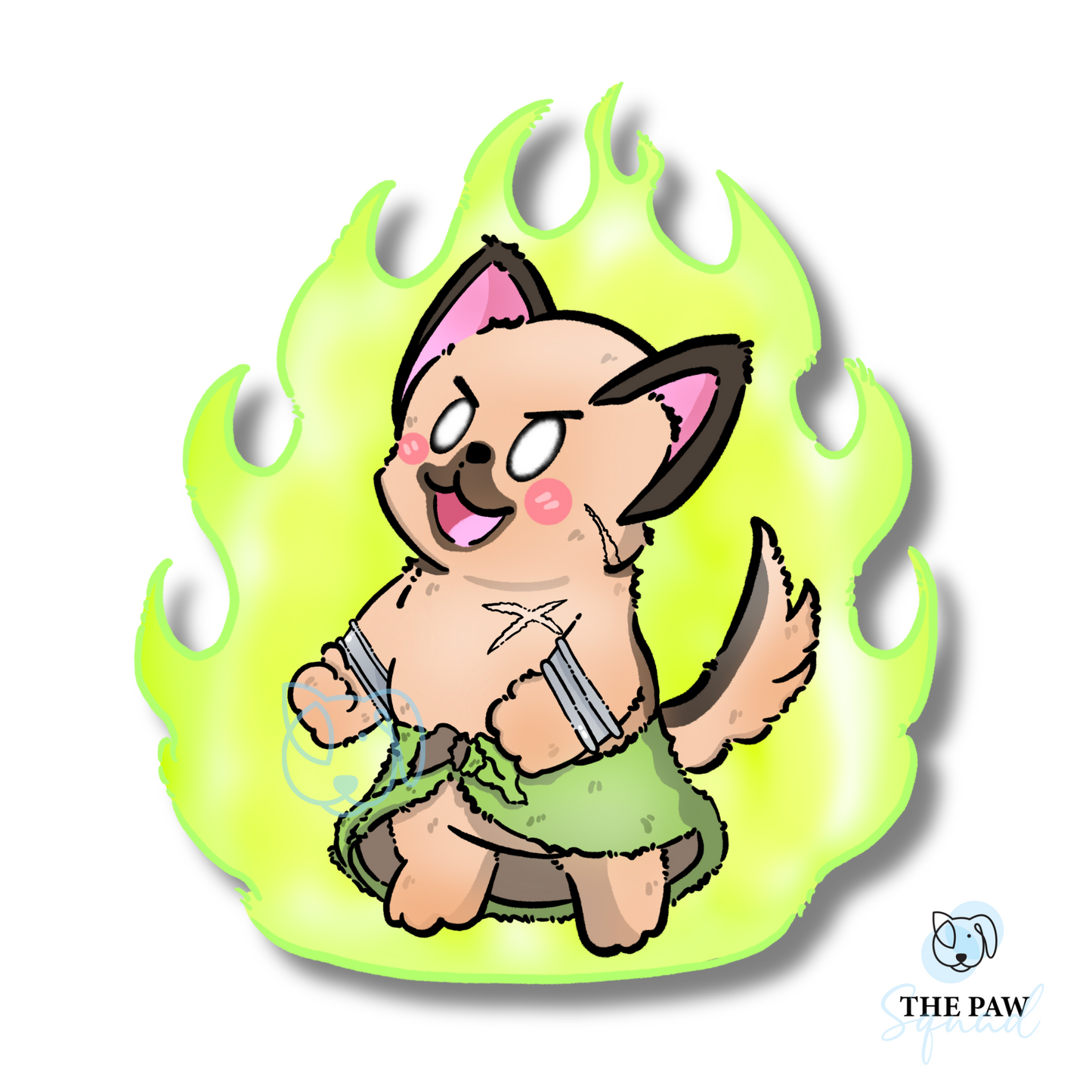 Draggin' Ballz Pet Cosplay Stickers(Set/Individual)