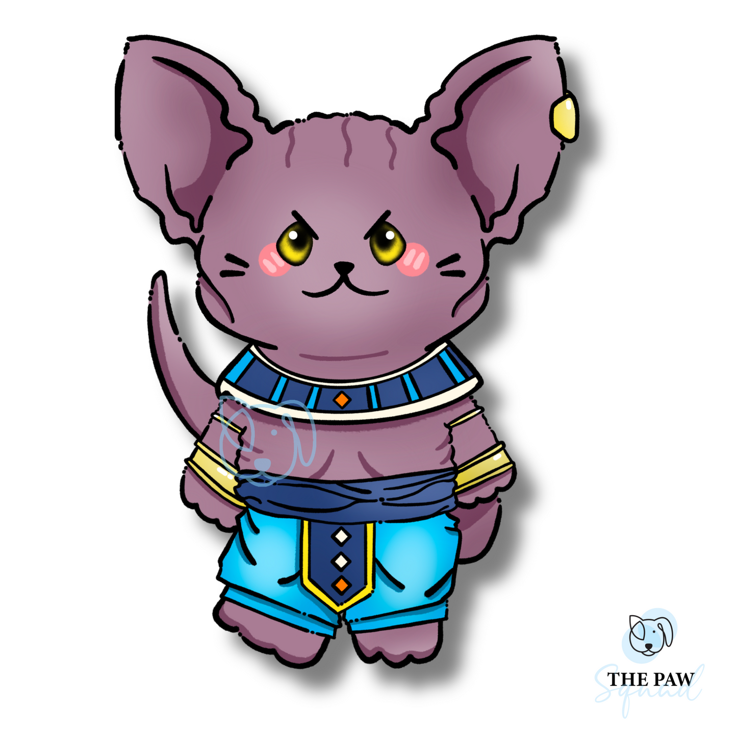 Draggin' Ballz Pet Cosplay Stickers(Set/Individual)