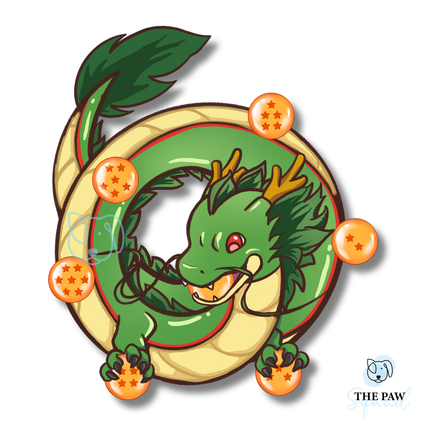 Draggin' Ballz Pet Cosplay Stickers(Set/Individual)