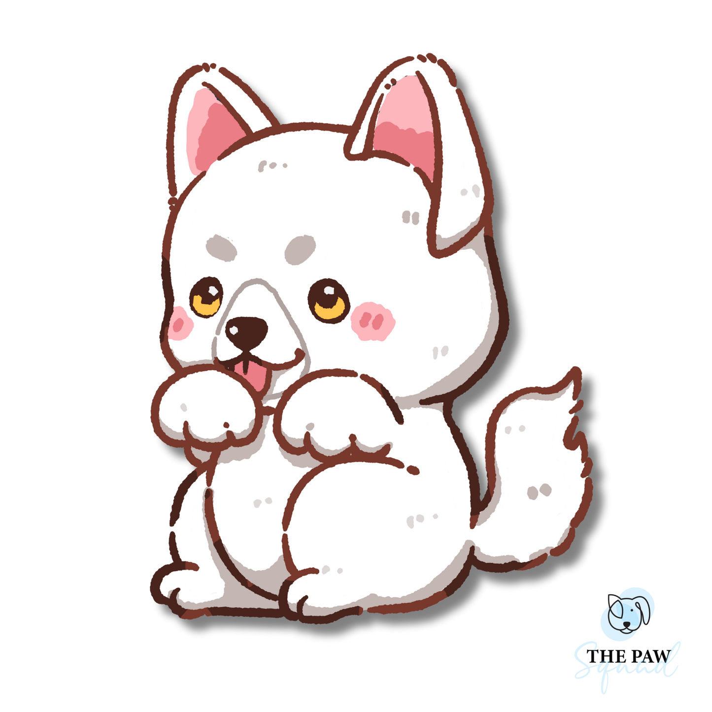 German Shepherd Full Body Sticker