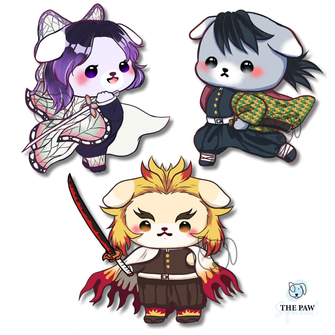 Demon Hunters Vol. 2 Stickers(Set/Individual)