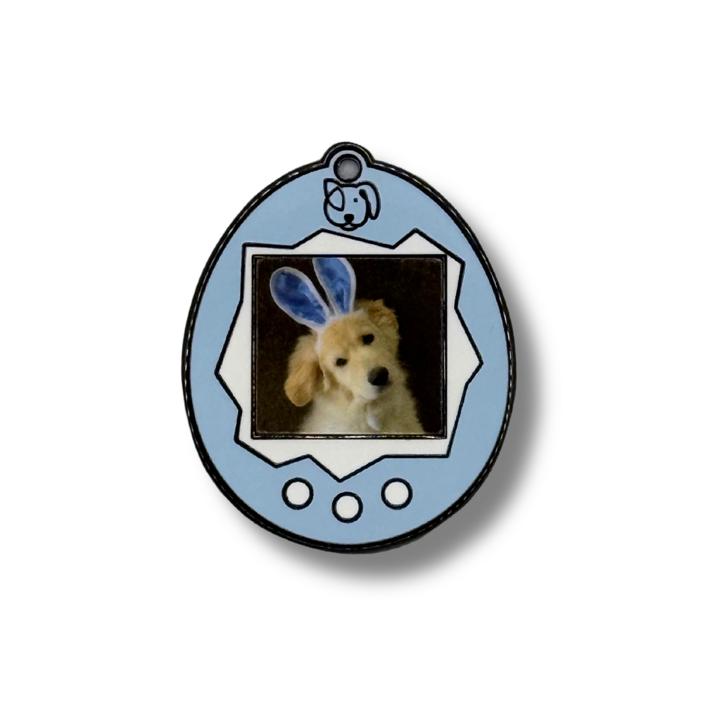 Tamago Photo Pet Tag