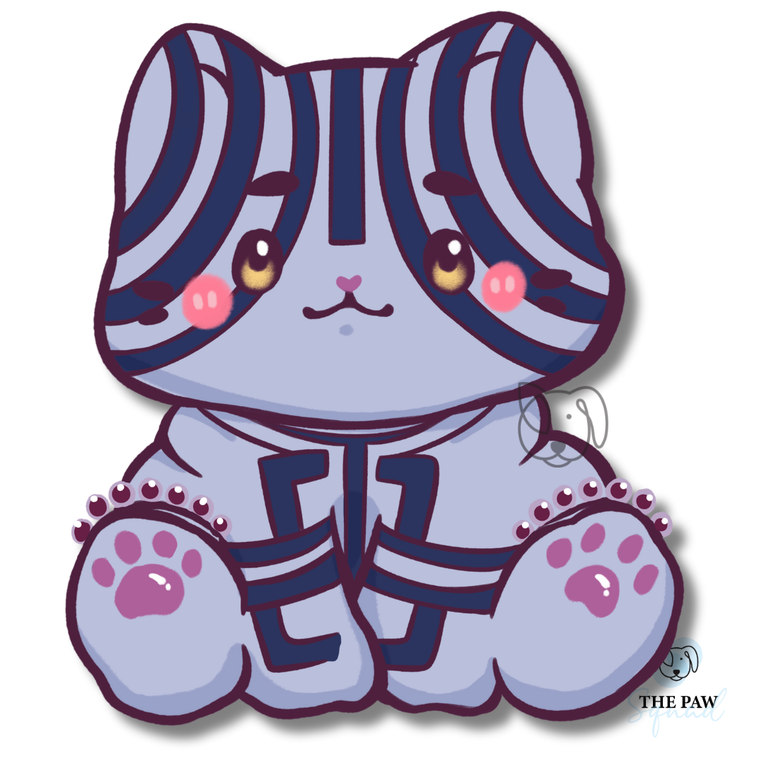 Demon Cosplay Cats Stickers(Set/Individual)