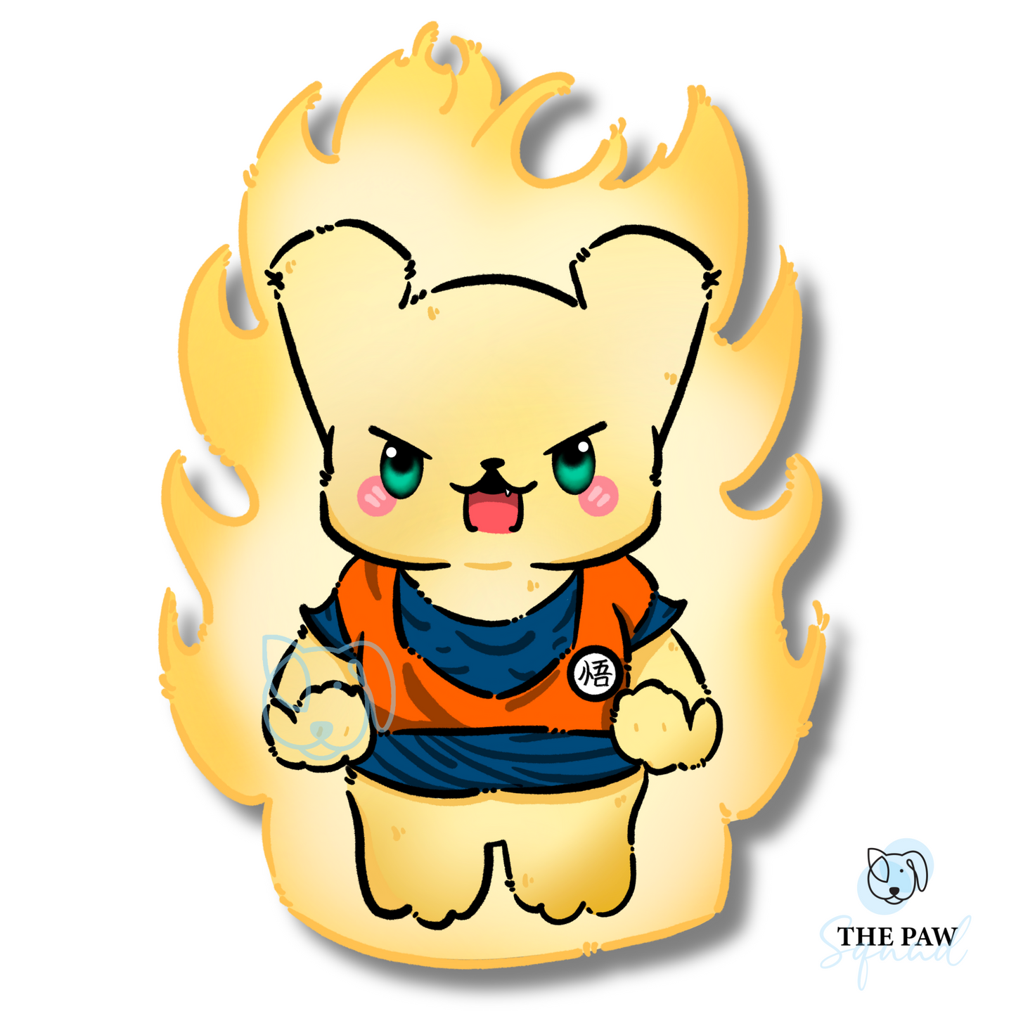 Draggin' Ballz Pet Cosplay Stickers(Set/Individual)