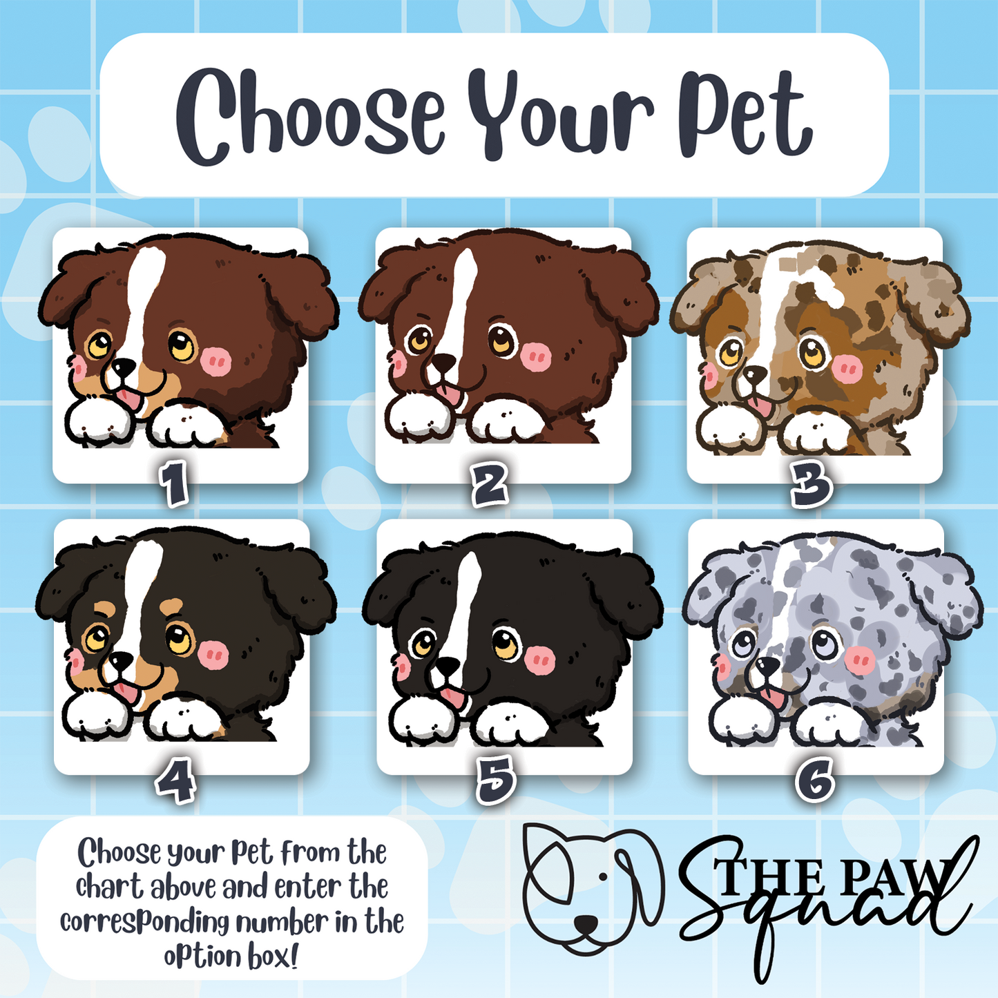 Australian Shepherd Customized Crew Neck/Hoodie