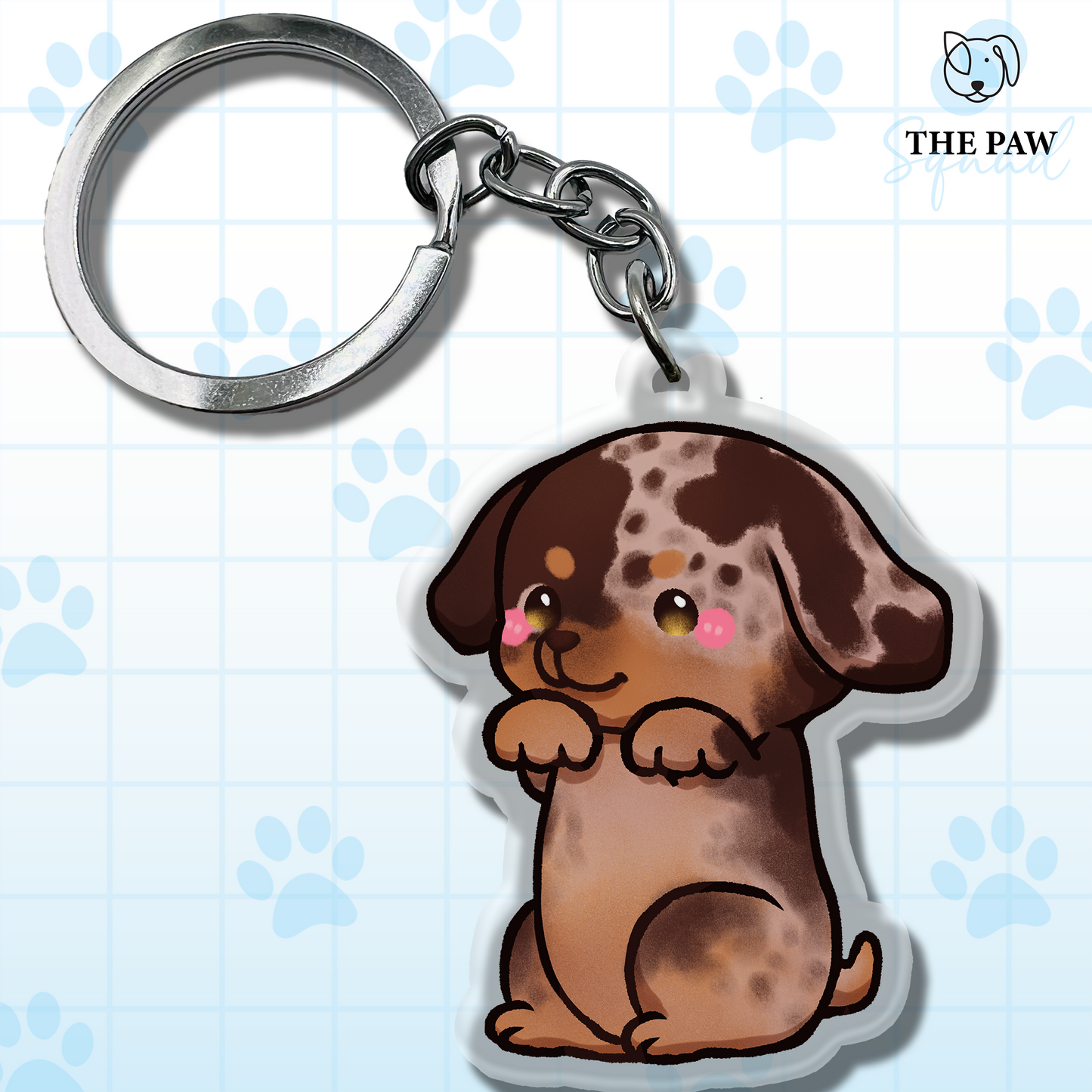 Dachshund Keychain