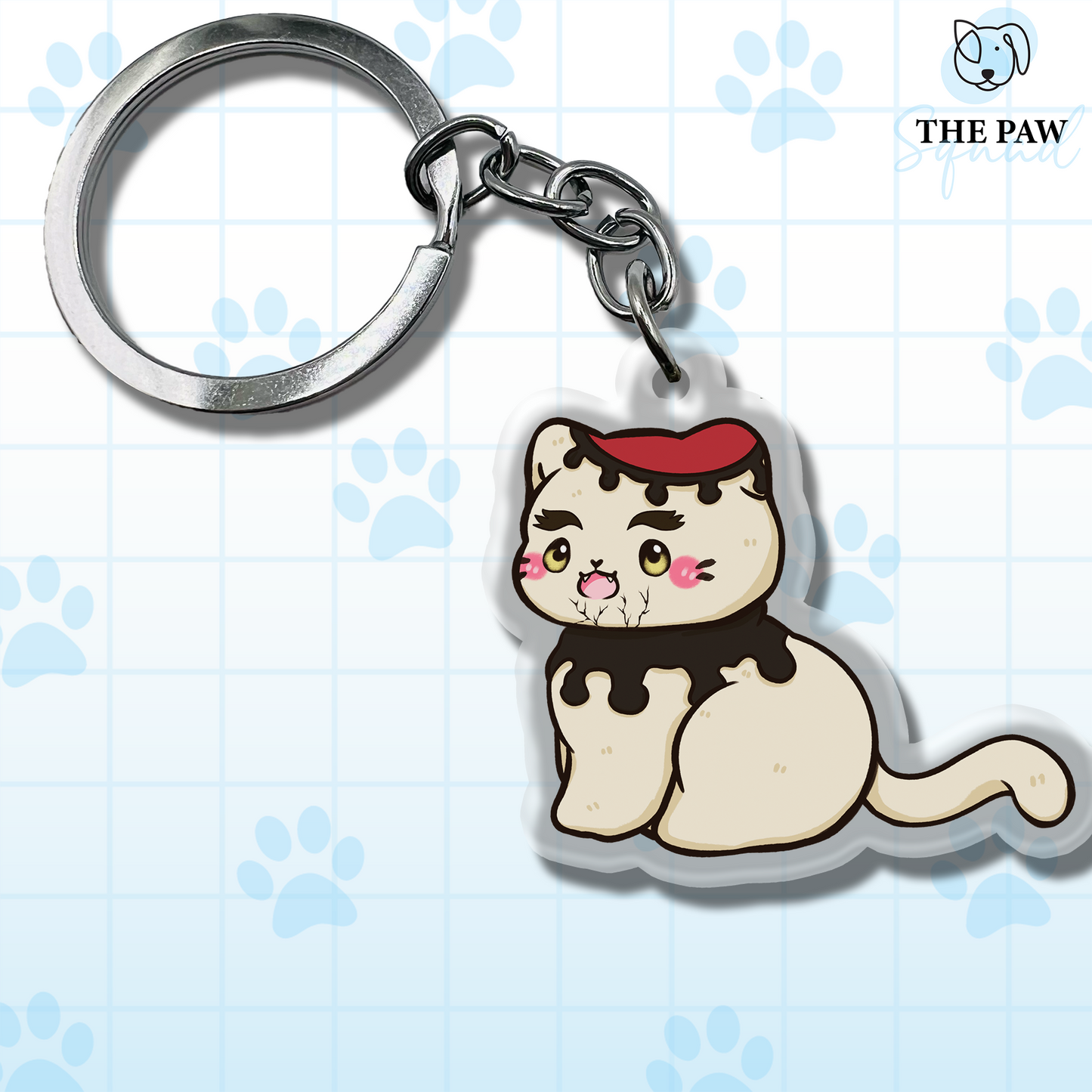 Upper2 Cat Keychain