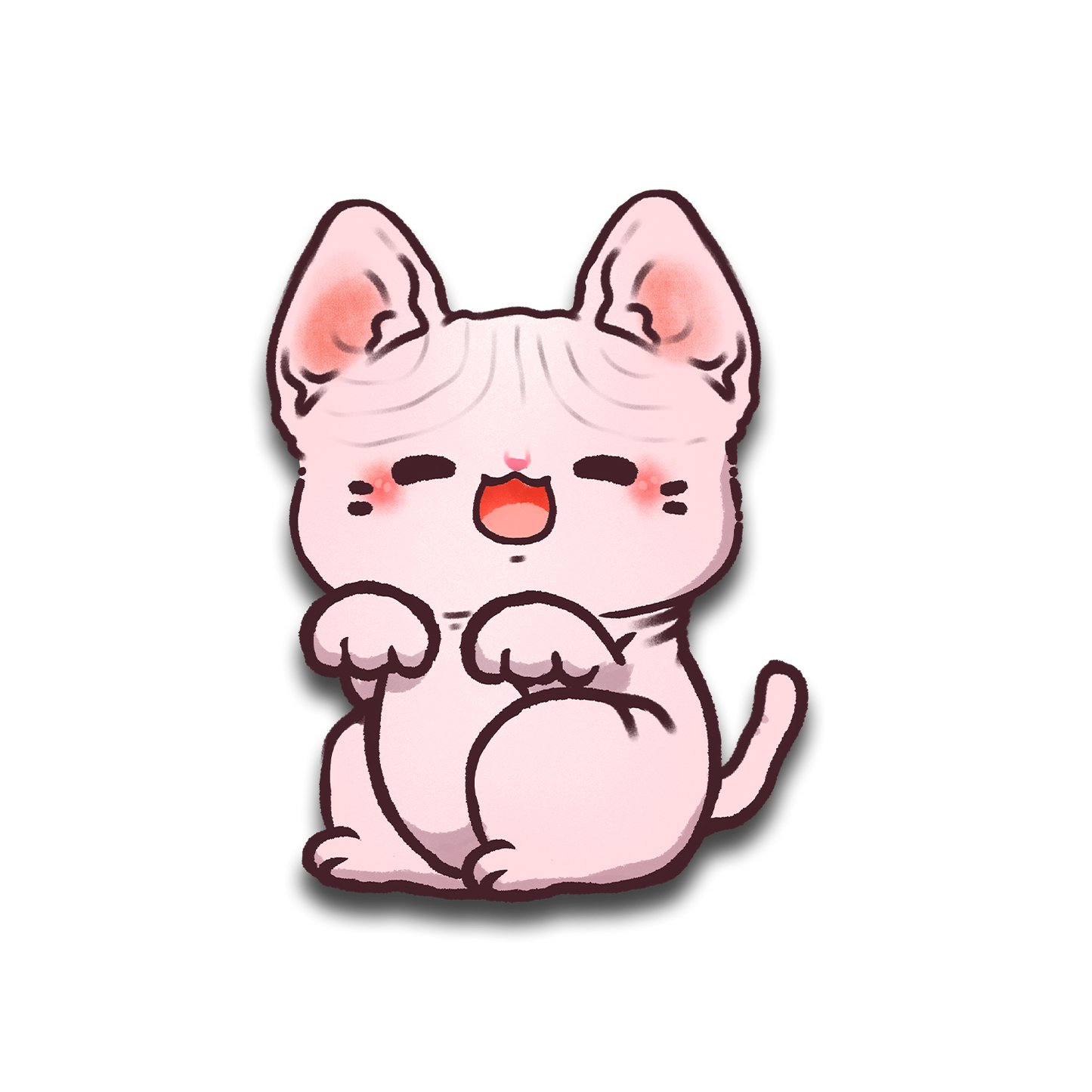 Sphynx Full Body Sticker