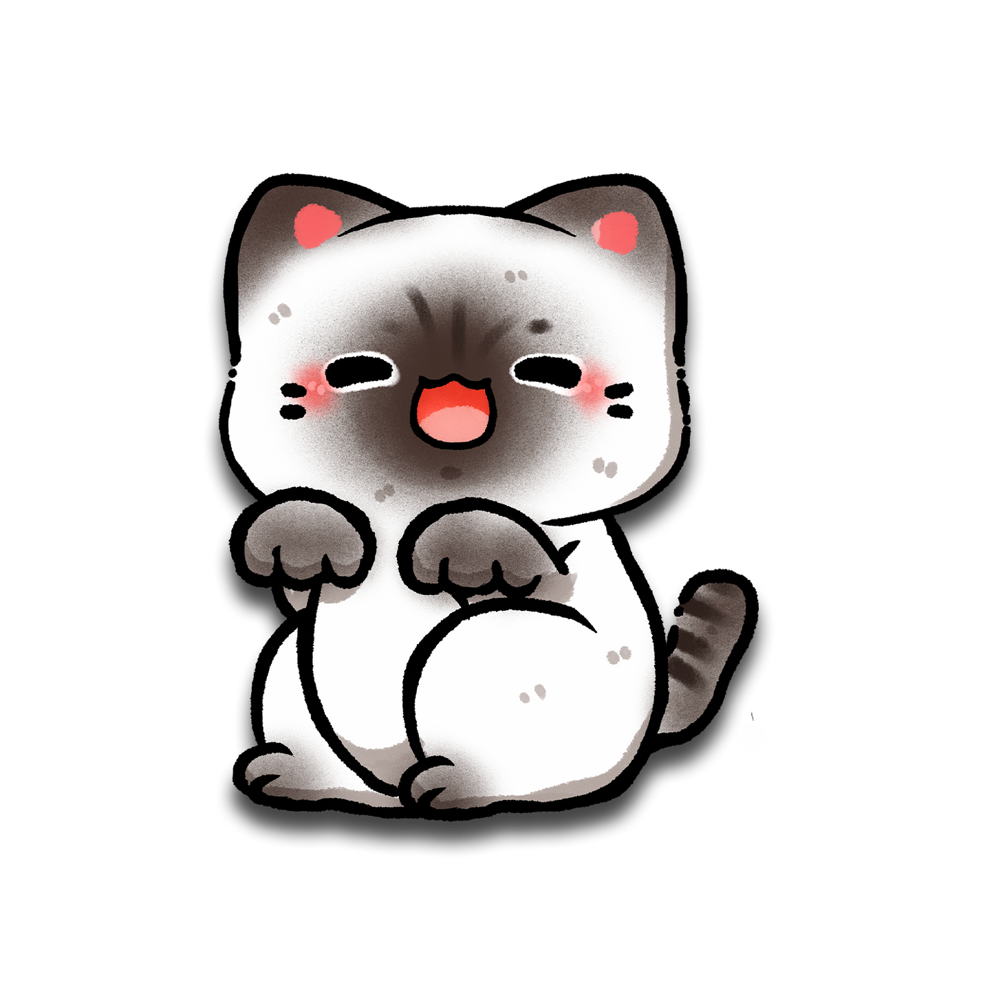 Siamese Full Body Sticker