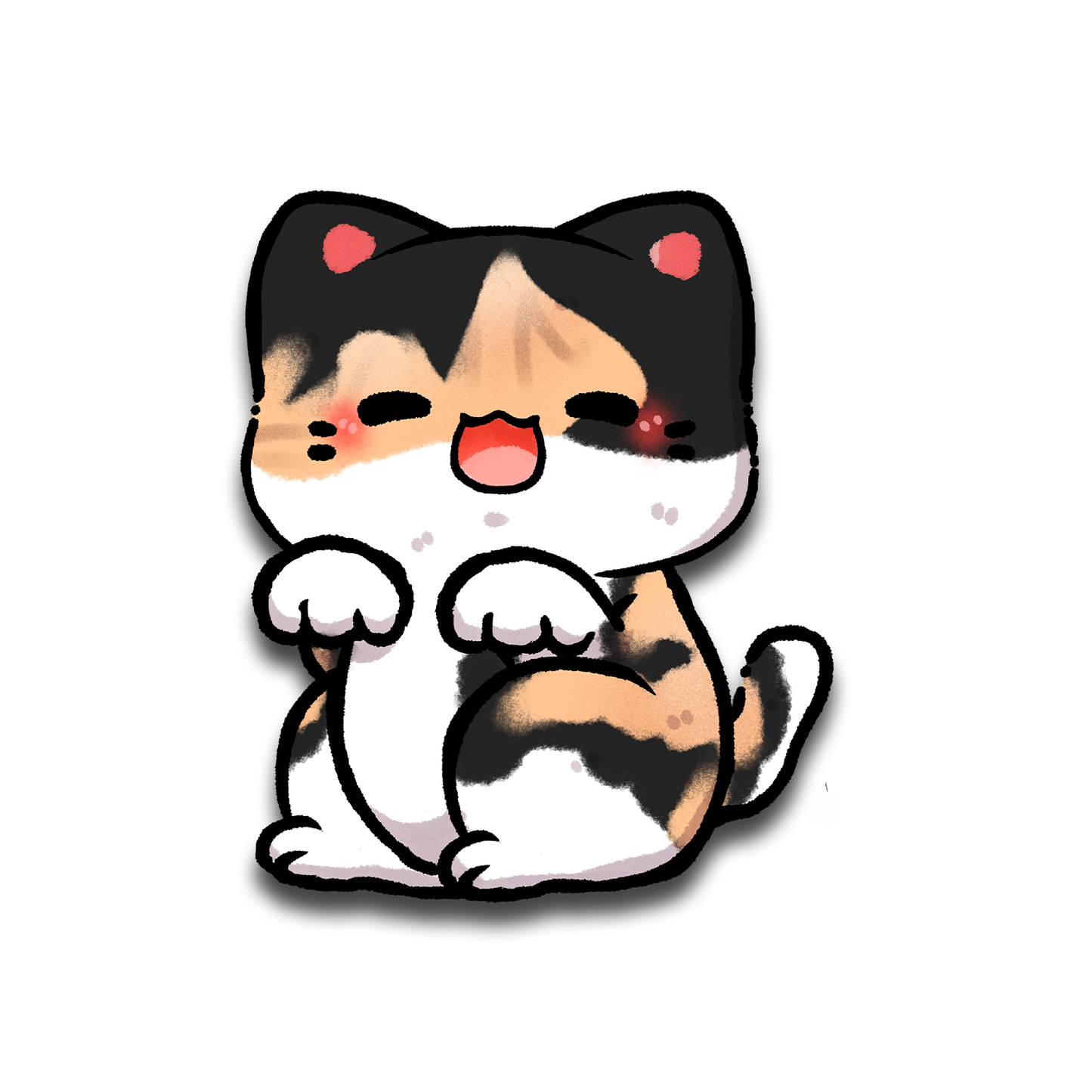 Calico Full Body Sticker