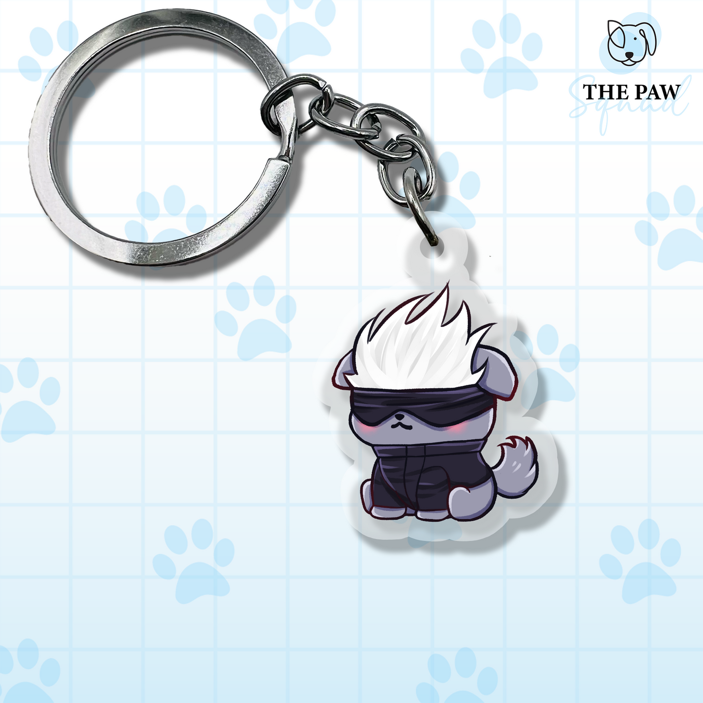 Blind Pet Keychain