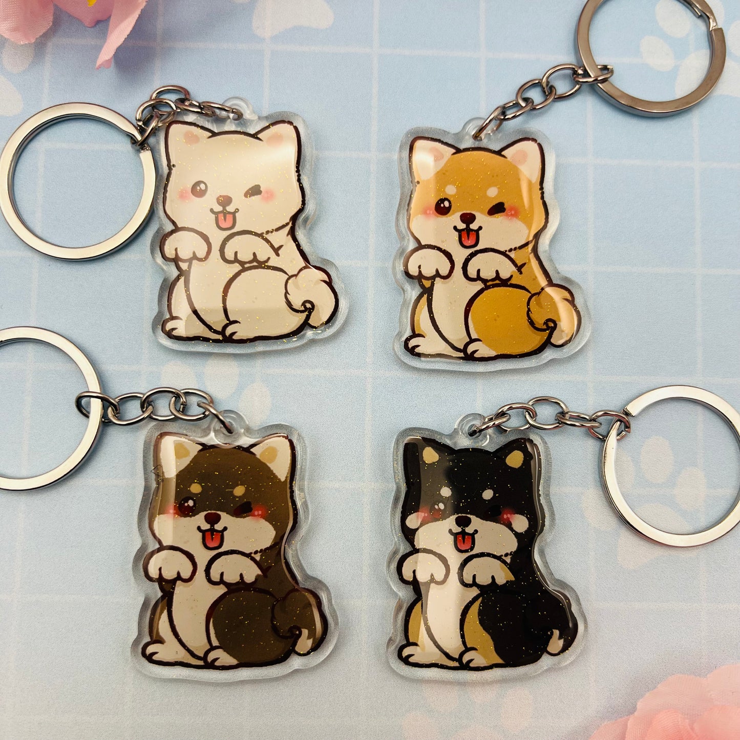 Shiba Inu Keychain