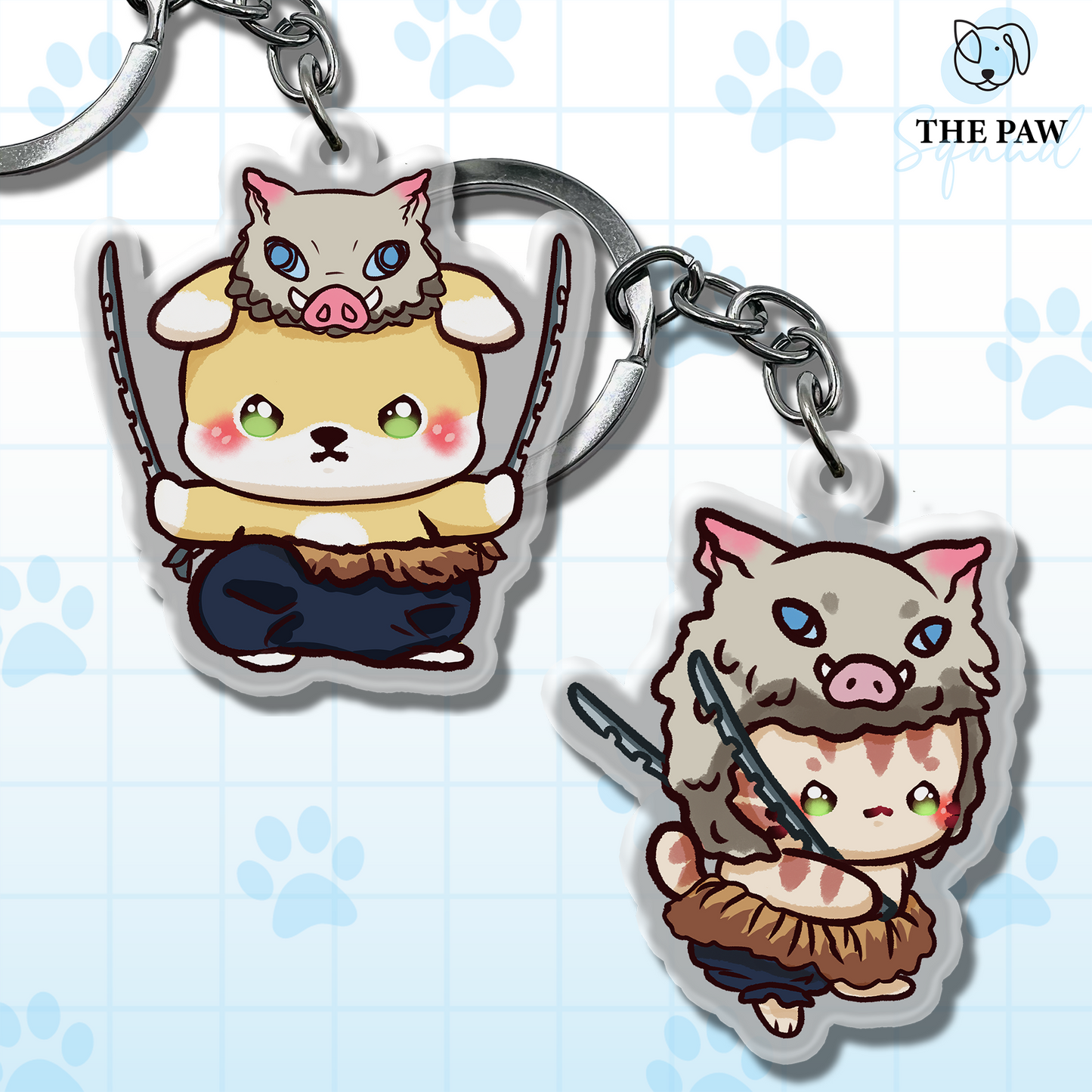 Beastly Keychain