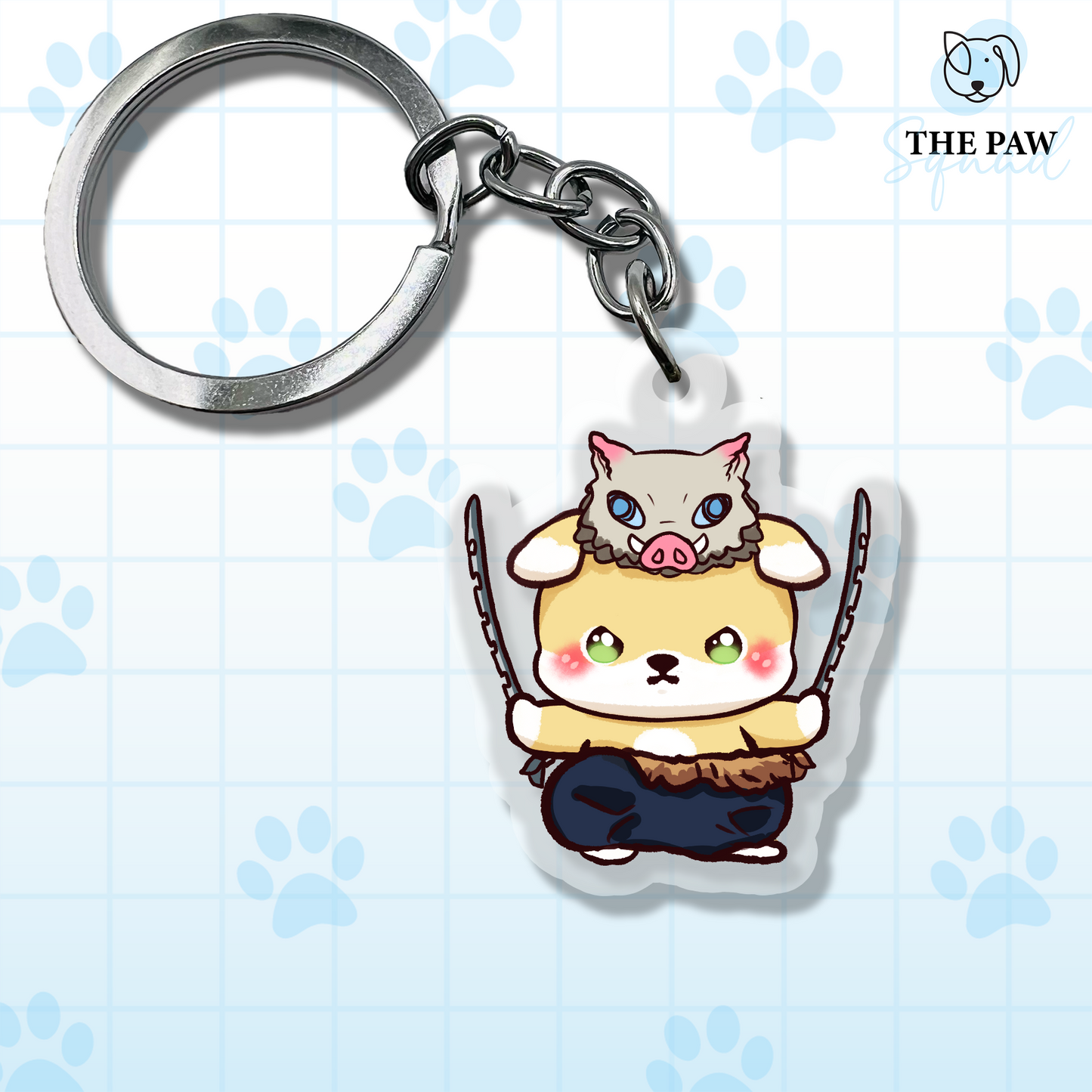 Beastly Keychain