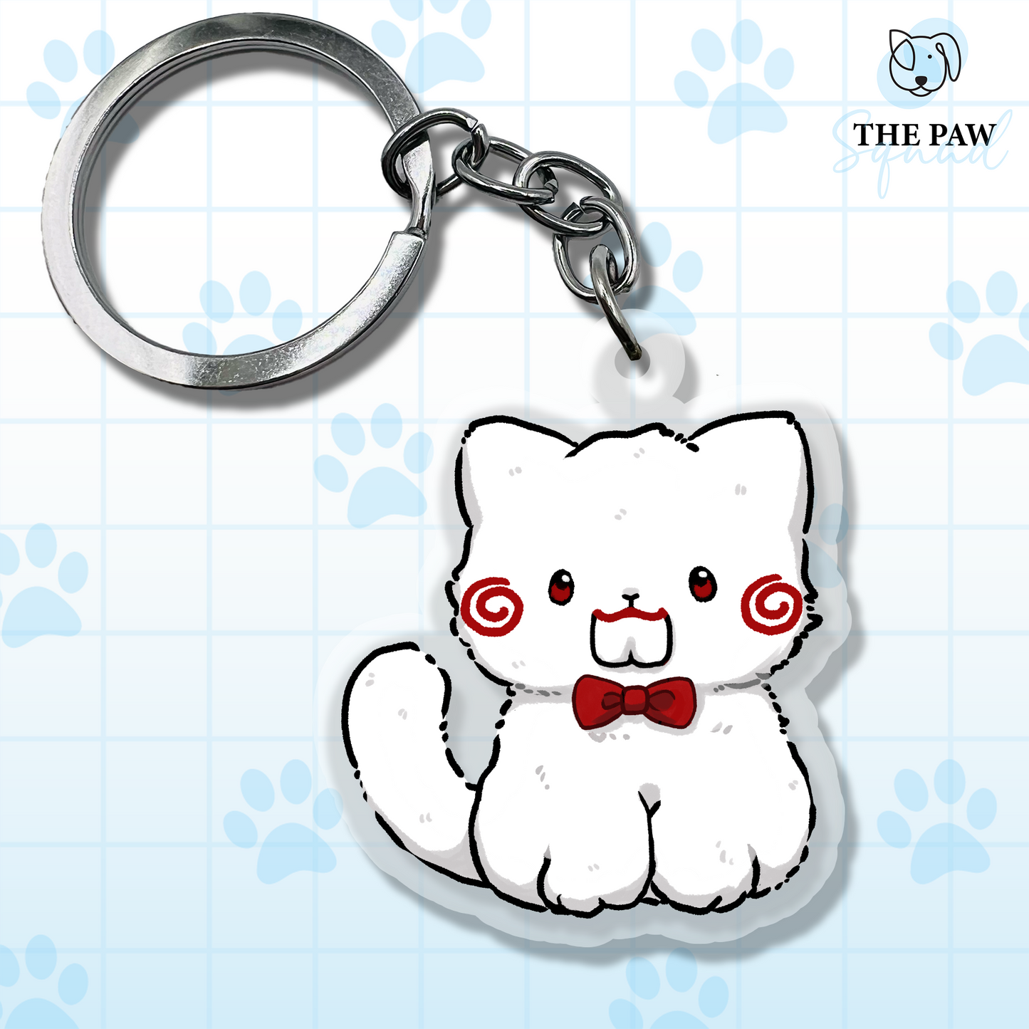 JigsawCat Keychain