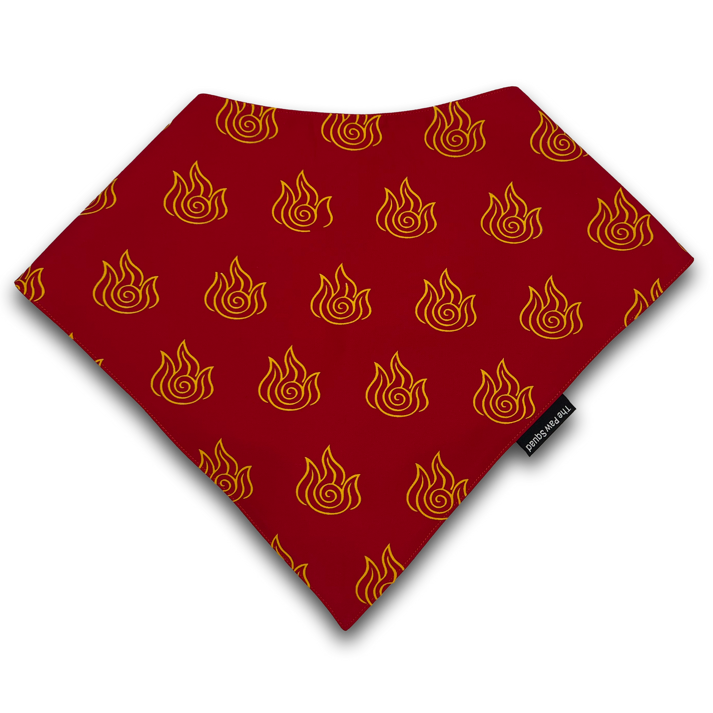 Fire V Shaped Bandana - EXCLUSIVE