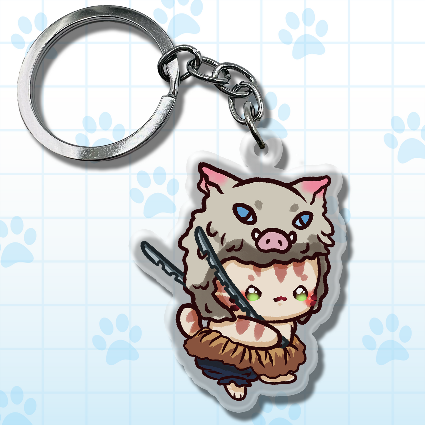 Beastly Keychain