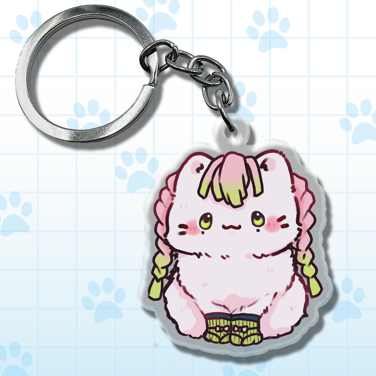 Love Cat Keychain