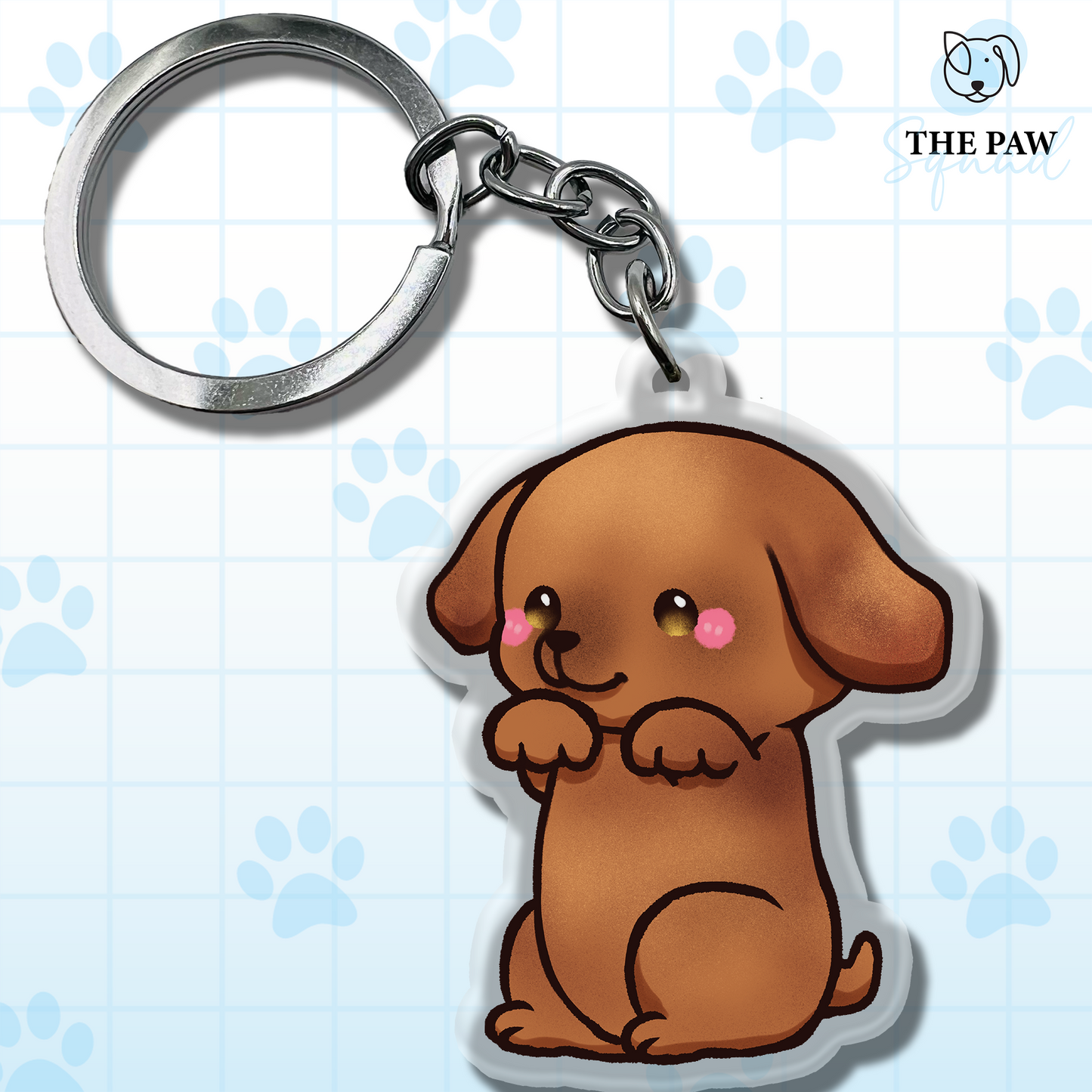 Dachshund Keychain