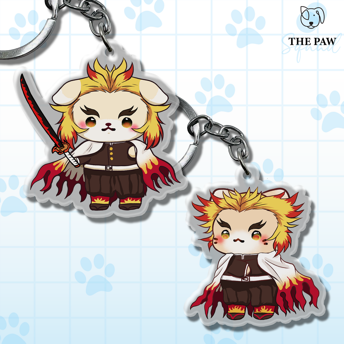 Fire Slayer Keychain