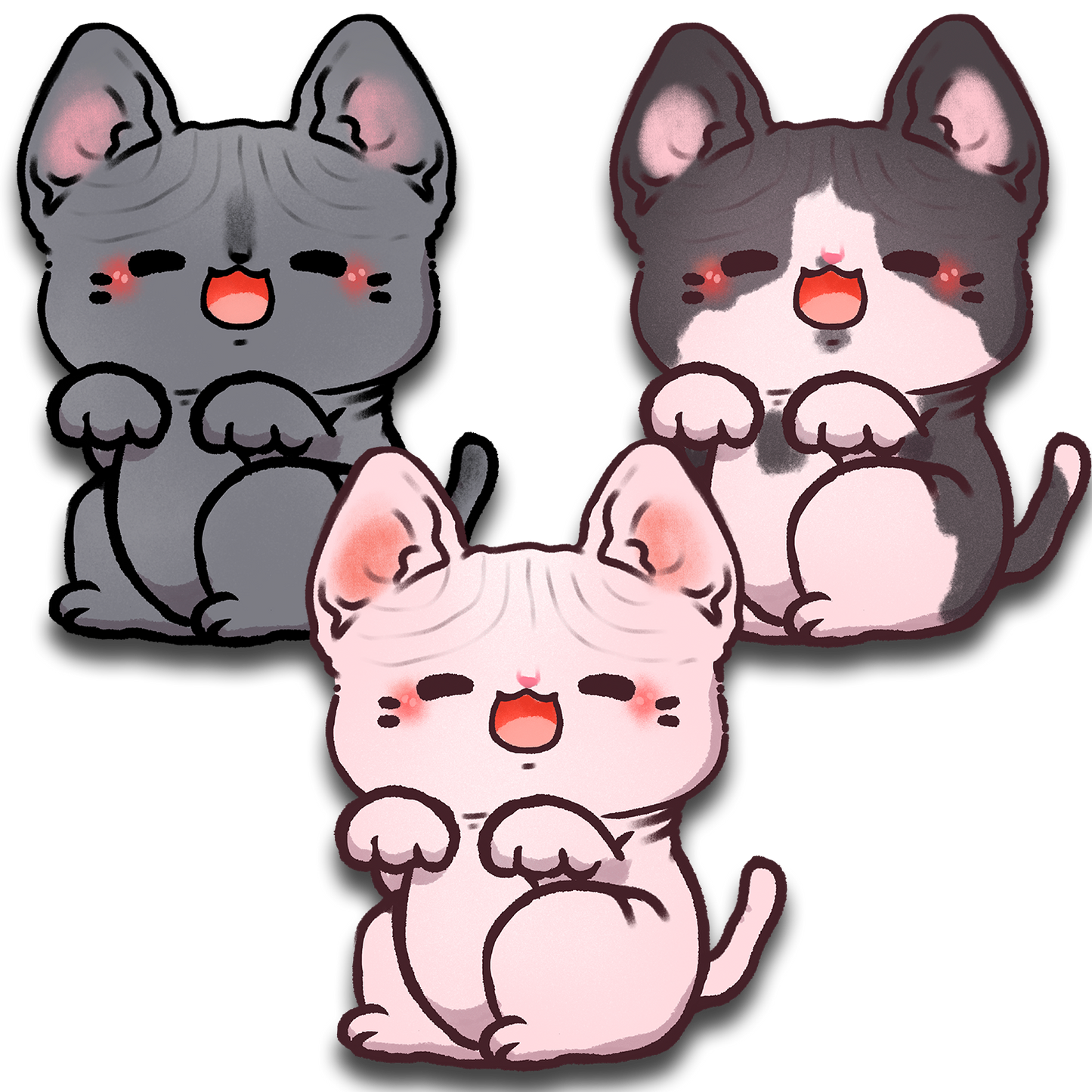 Sphynx Full Body Sticker