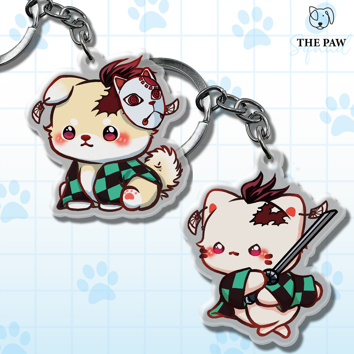 Ichimatsu Slayer Keychain