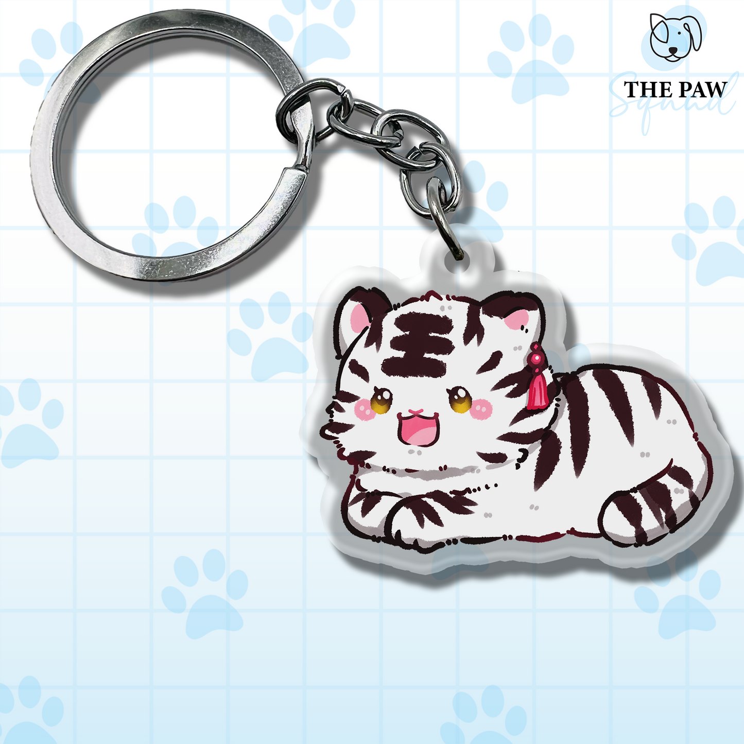 Tiger Keychain