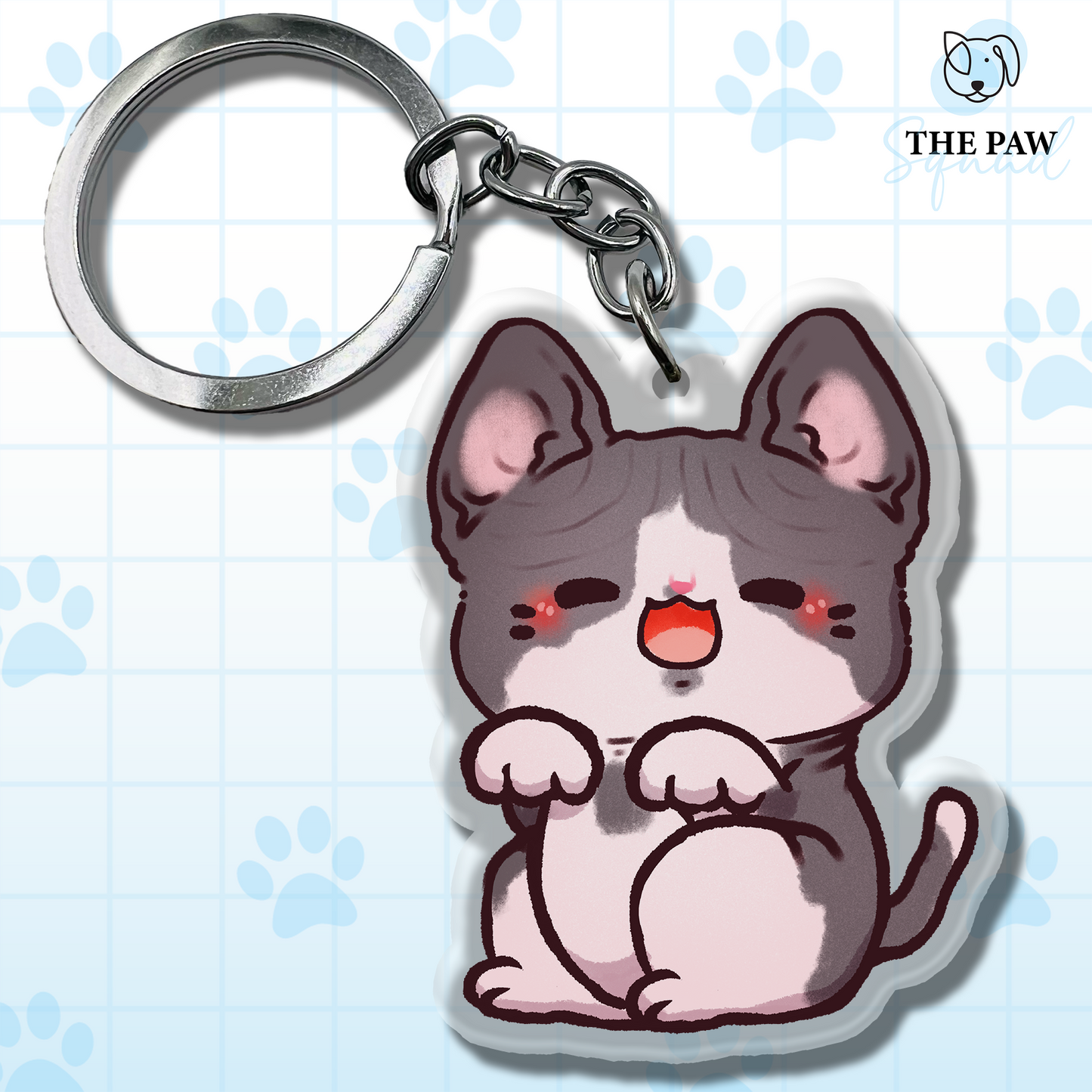Sphynx Keychain