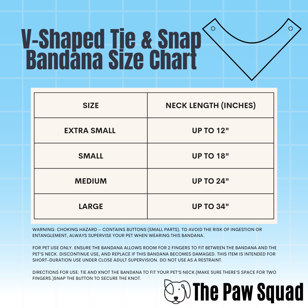 Volleyball Cats V Shaped Bandana - EXCLUSIVE