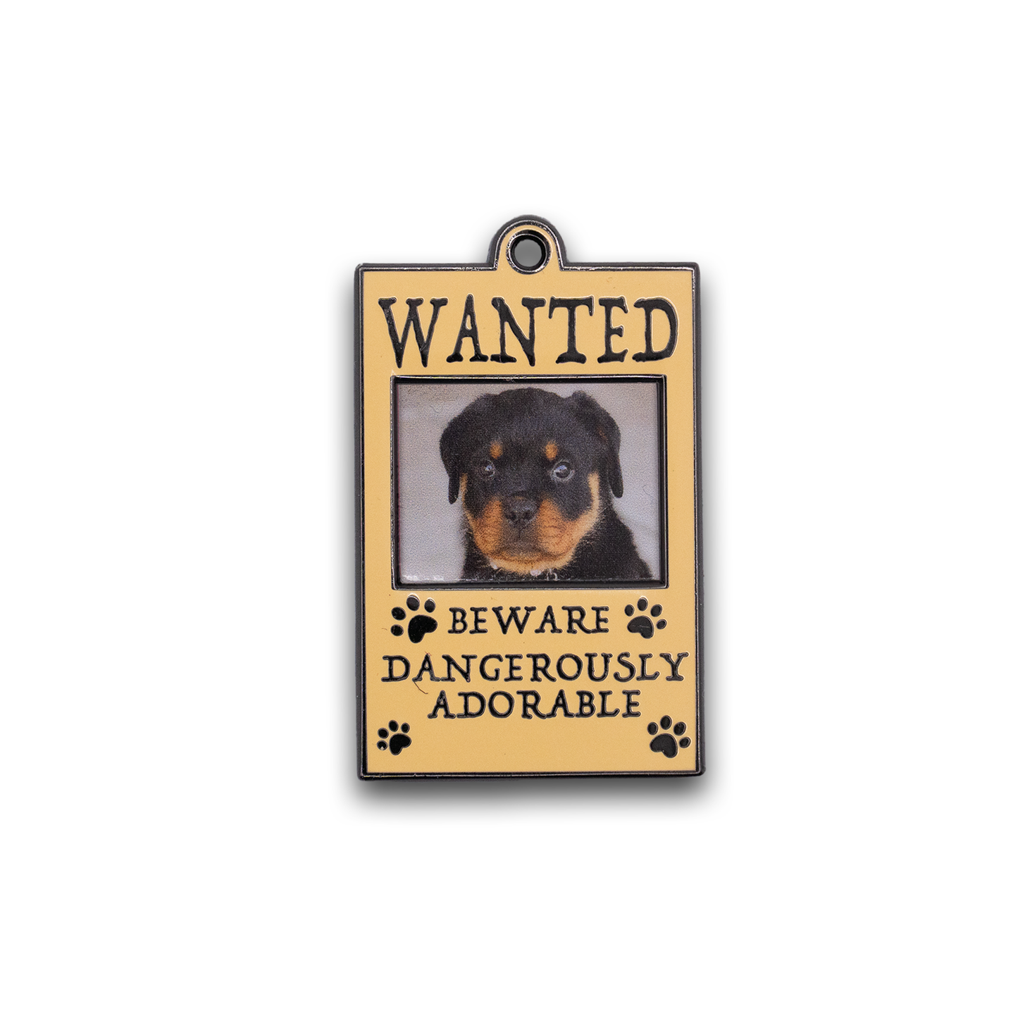 Wanted Poster Pet Tag