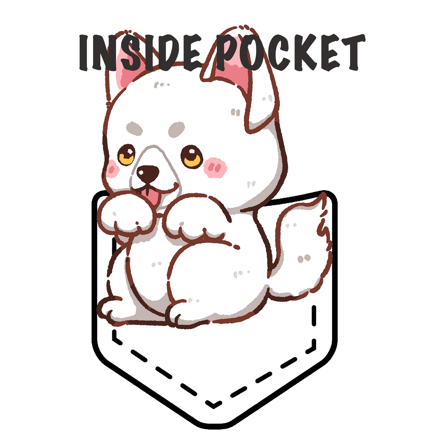 German Shepherd Pocket Shirt