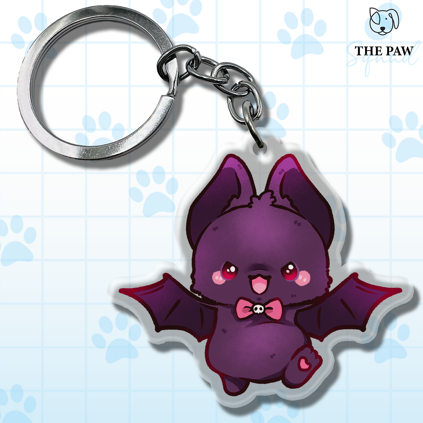 Yue Bat Keychain