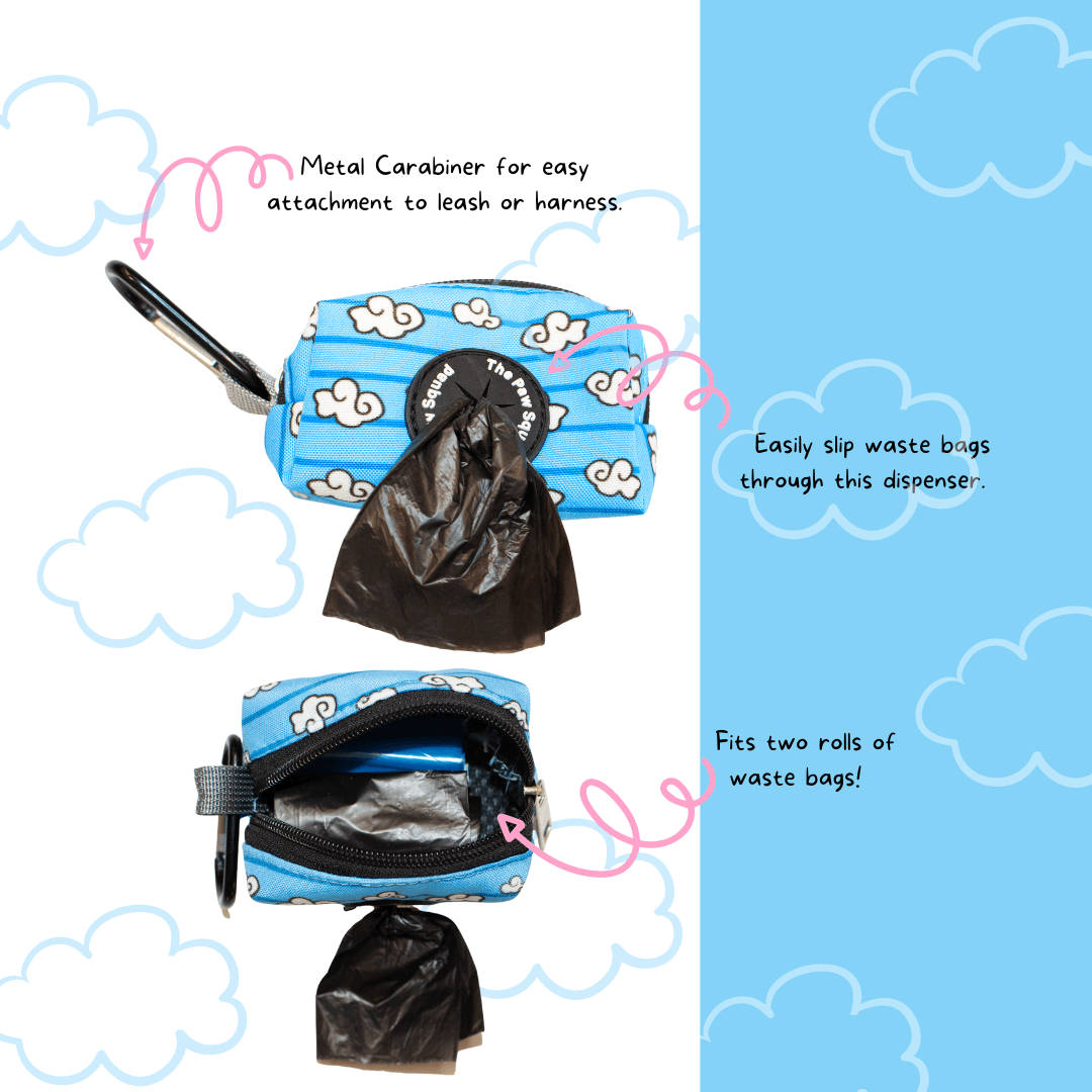 Day Dreaming Cloud Waste Bag Holder - The Paw Squad