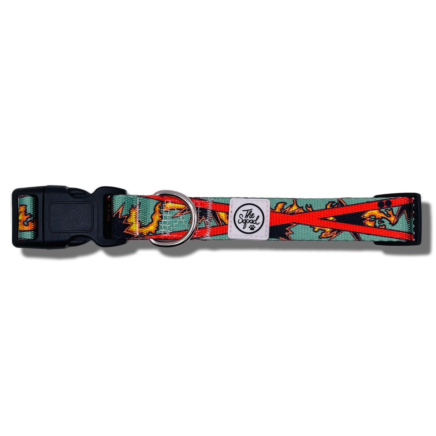 Comic Explosions Dog Collar