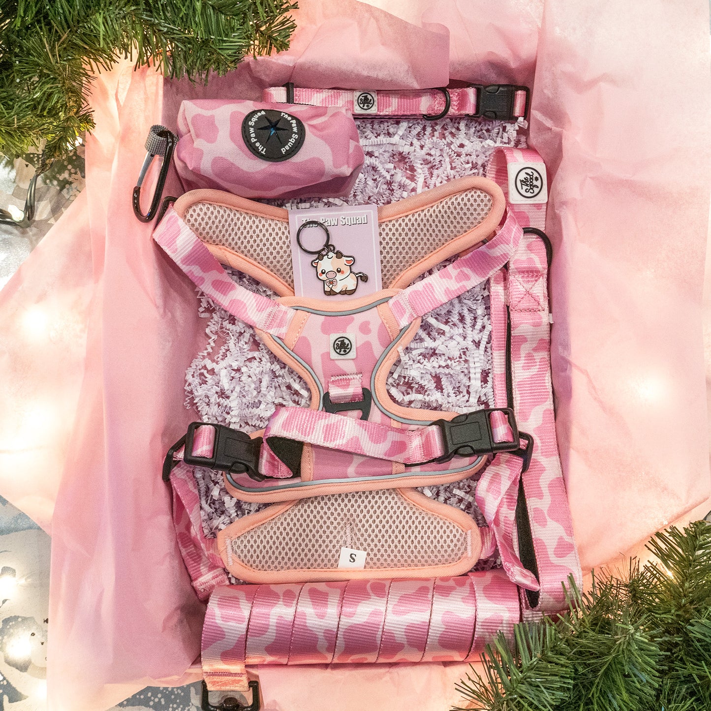 Strawberry Milk No Pull Harness Bundle