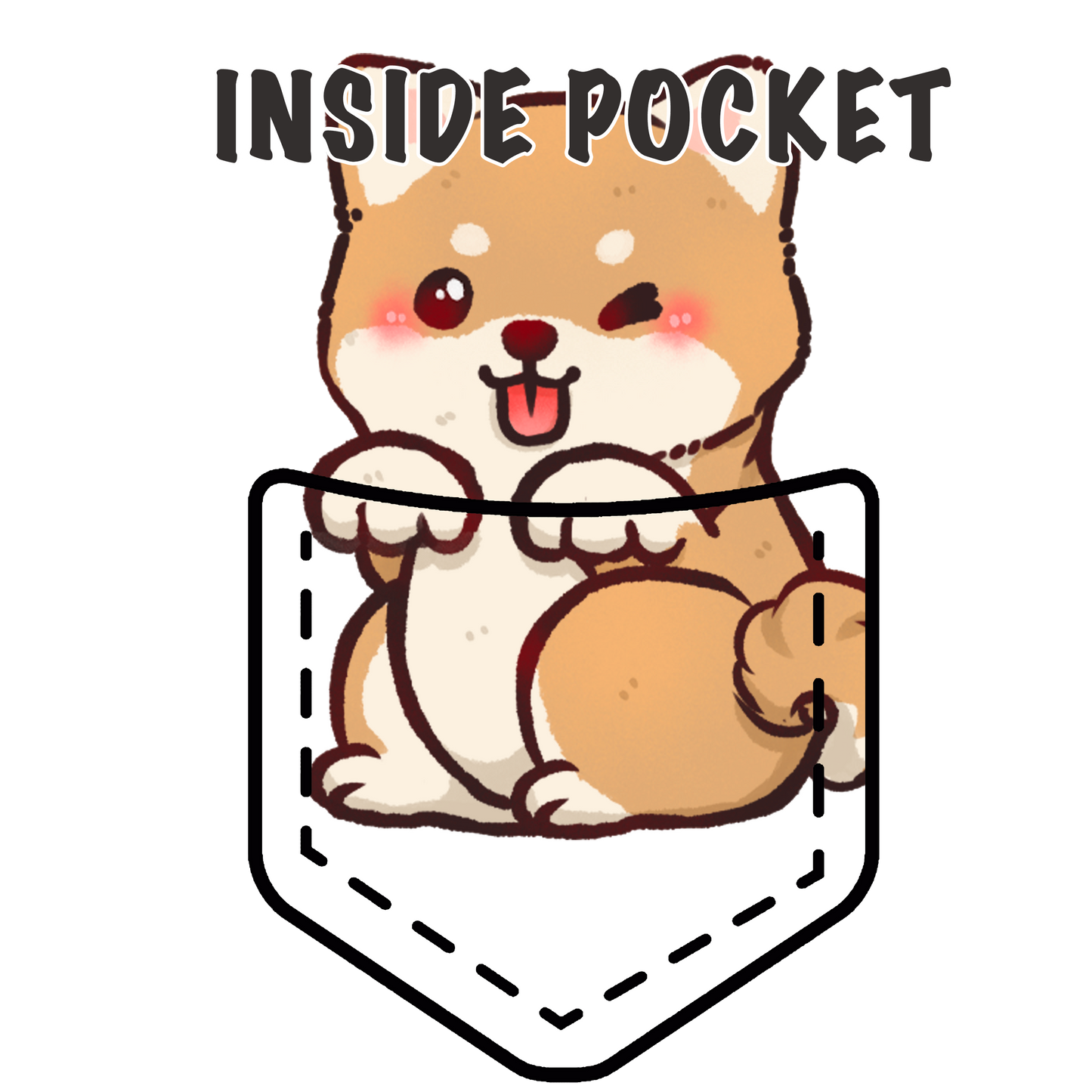 Pocket Shiba Shirt