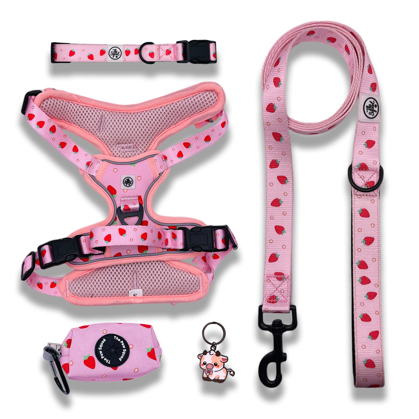 Strawberry Sweet No Pull Harness Bundle