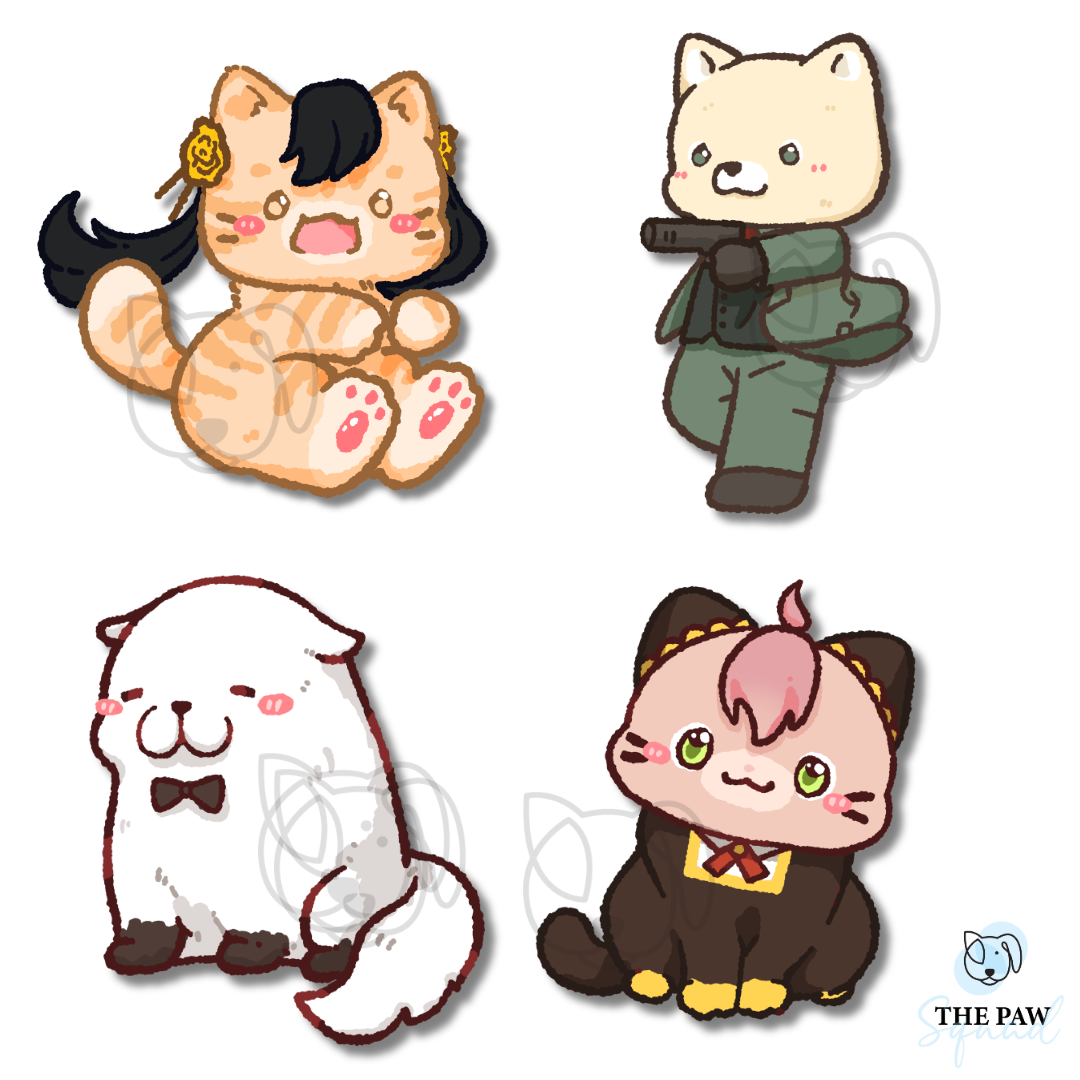 Spy x Family Stickers (Set/Individual)