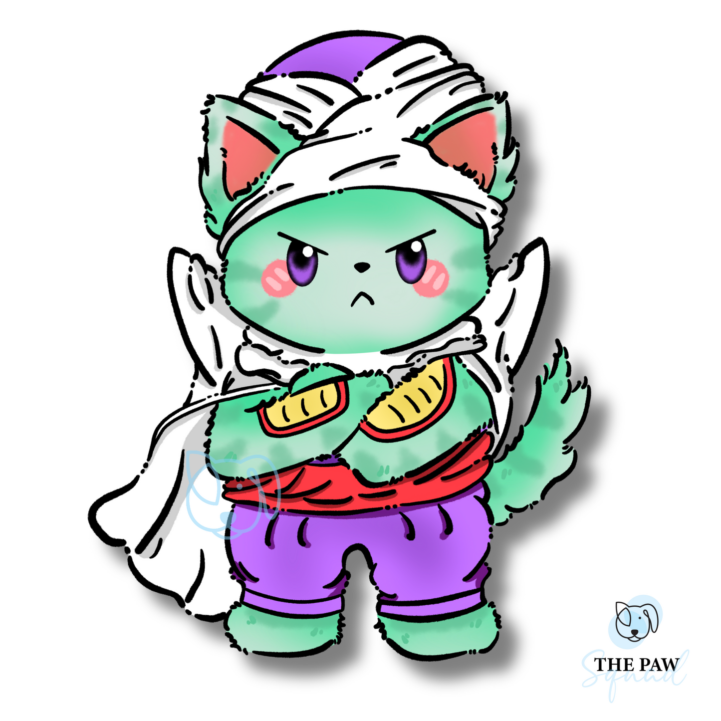 Draggin' Ballz Pet Cosplay Stickers(Set/Individual)