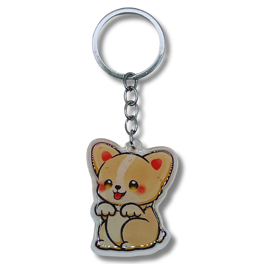 Corgi Keychain