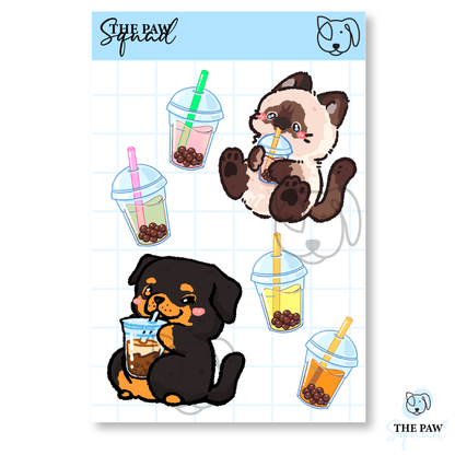 Totally Tapioca Sticker Sheet