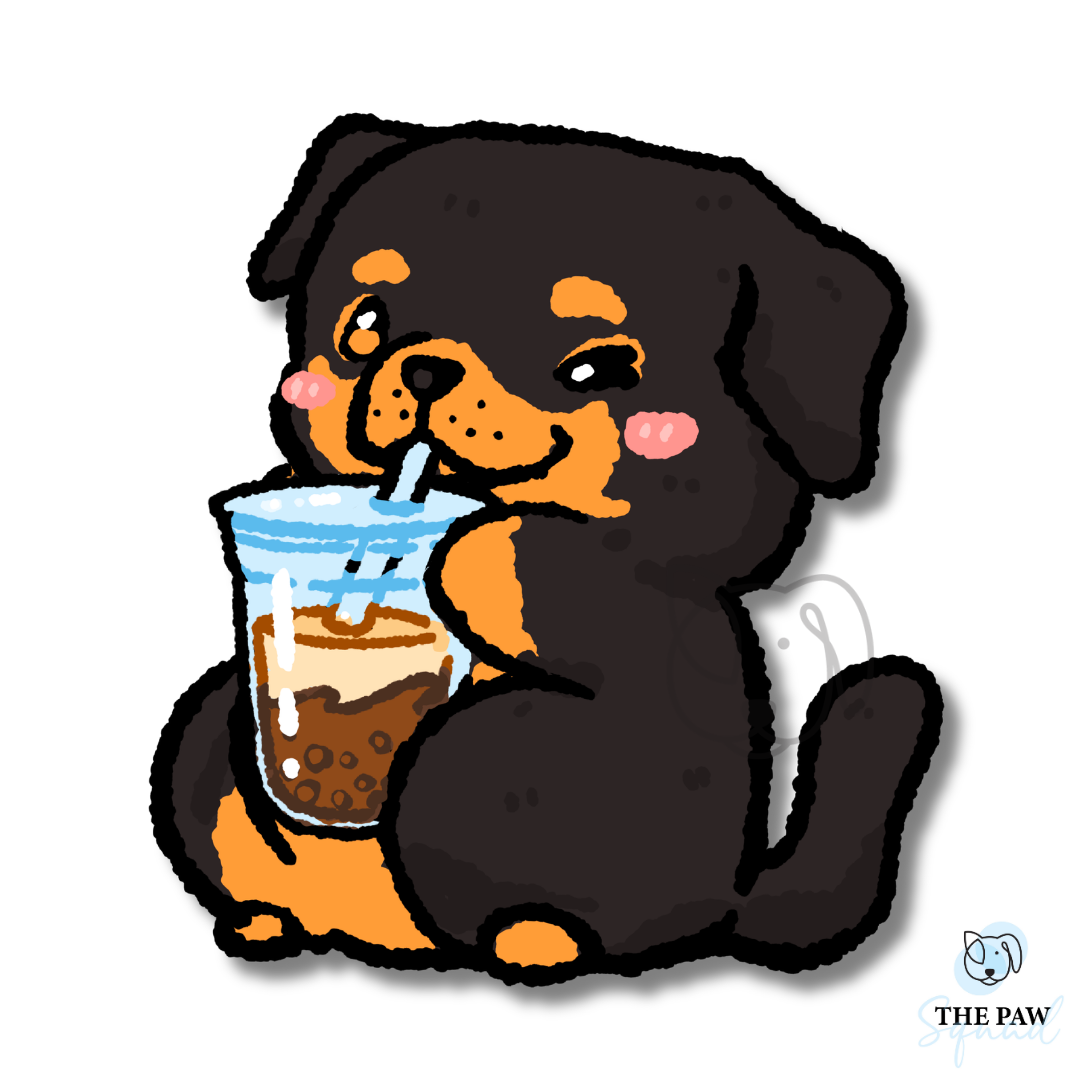 Totally Tapioca Dog Sticker