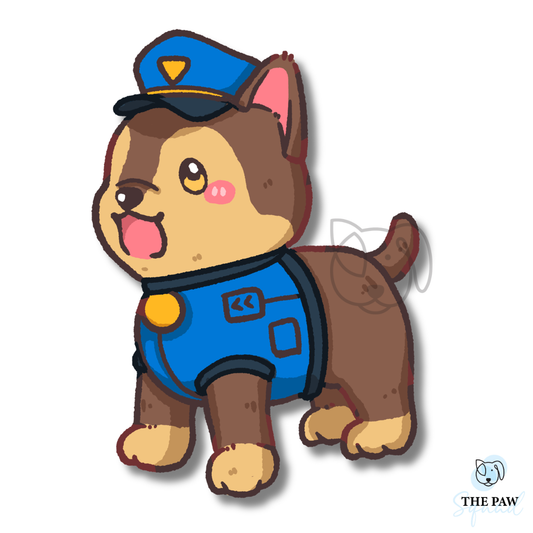 Police Dog Sticker
