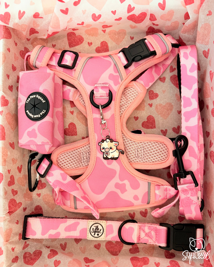 Strawberry Milk No Pull Harness Bundle