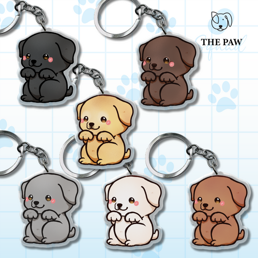 Labrador Retriever Keychain