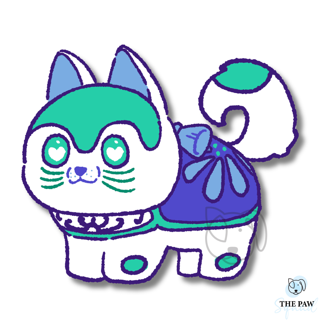 Pride Hariko Inu Sticker