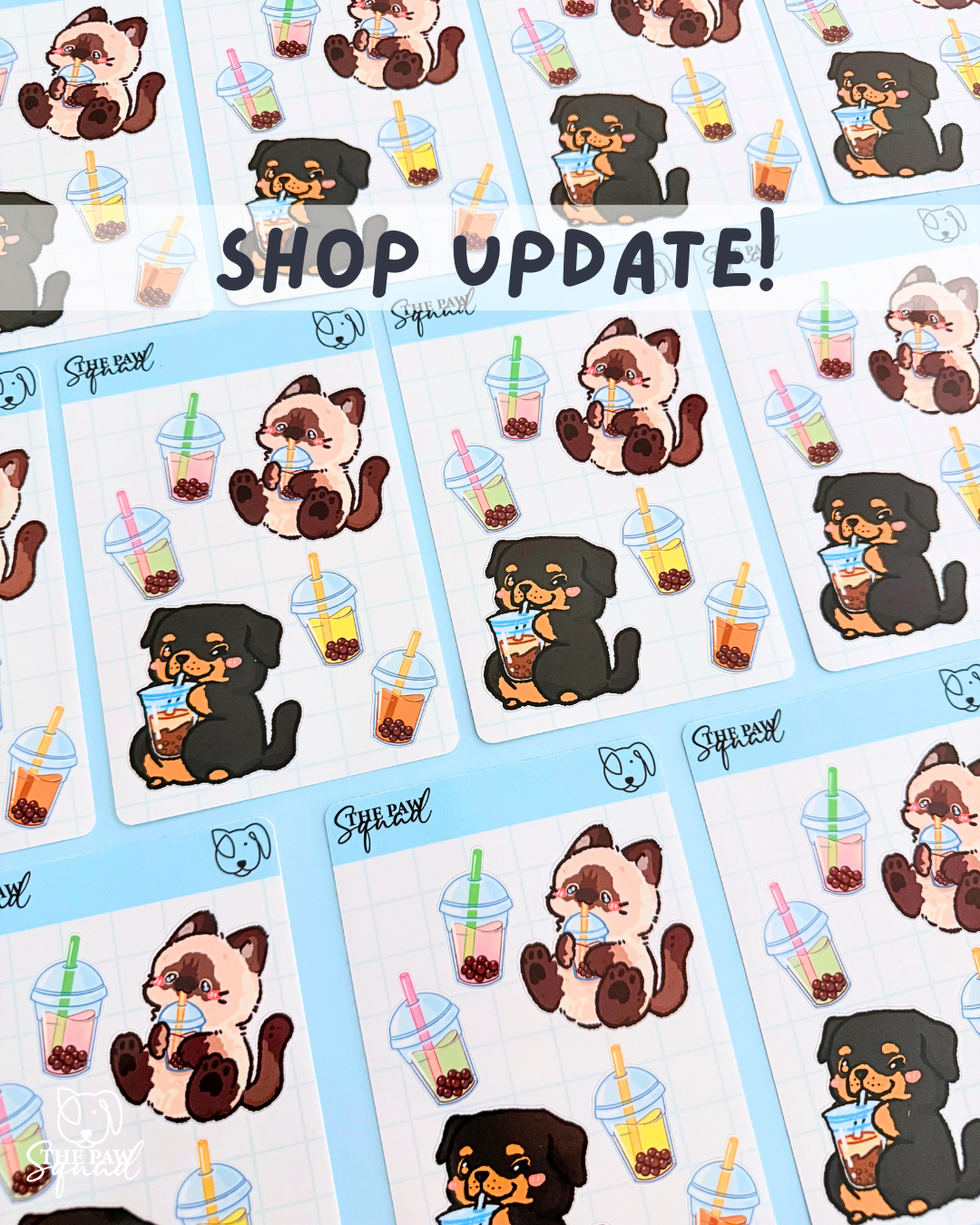 Totally Tapioca Sticker Sheet