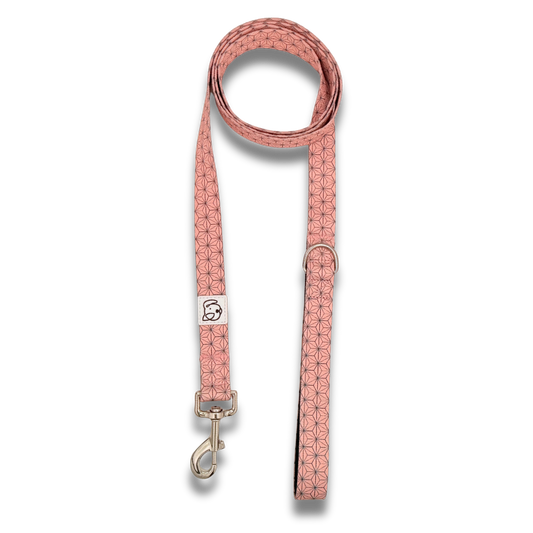 Pink Asanoha Pet Leash