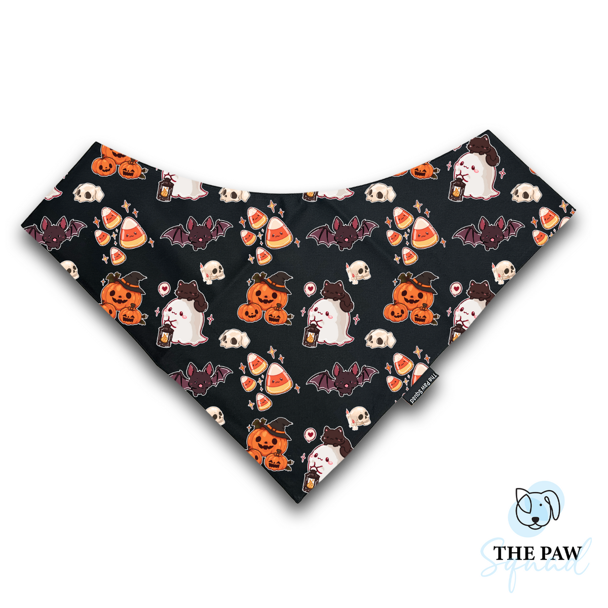 Kitsune/Kawaii Halloween V Shaped Bandana