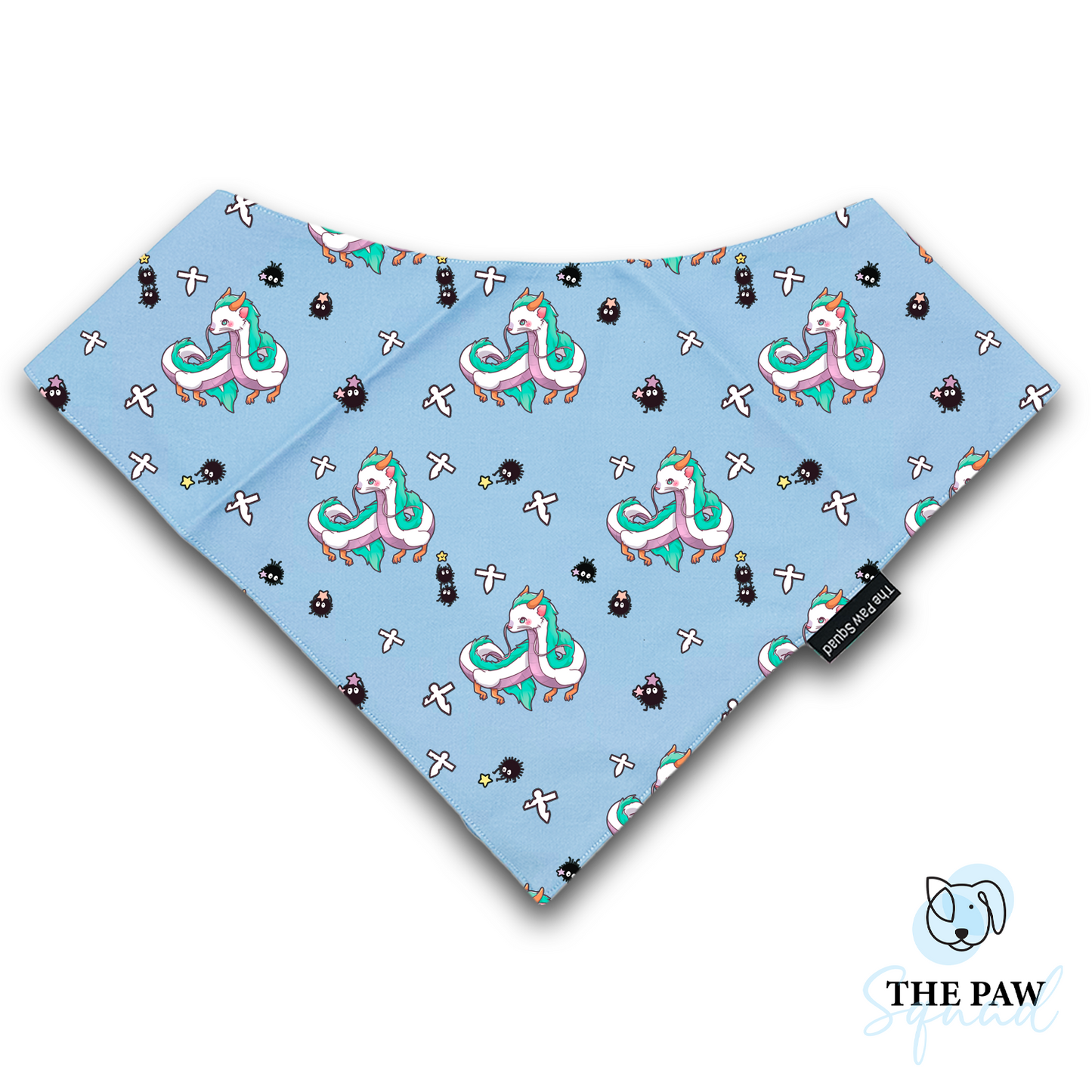 River Dragon V Shaped Bandana